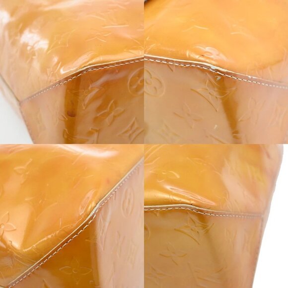 LOUIS VUITTON Read MM Hand Bag Monogram Vernis Patent Leather YW - Picture 11 of 14